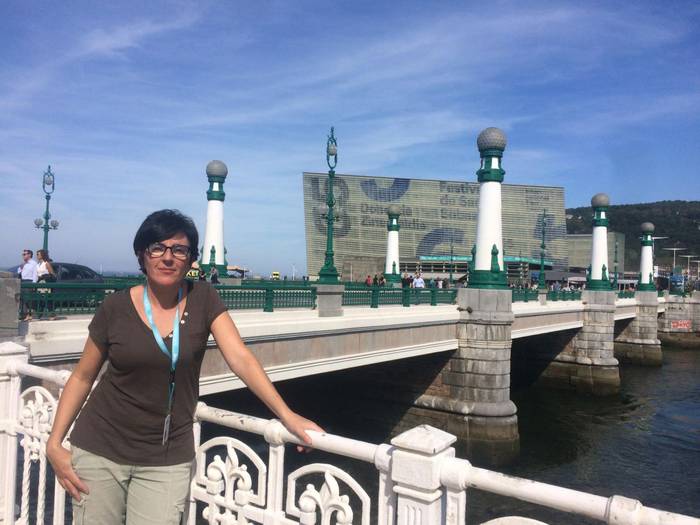 Irene Elorza: "Zinemarekiko nuen maitasuna areagotu dit Zinemaldian lan egiteak"