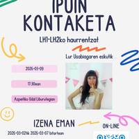 Ipuin kontaketa saioa