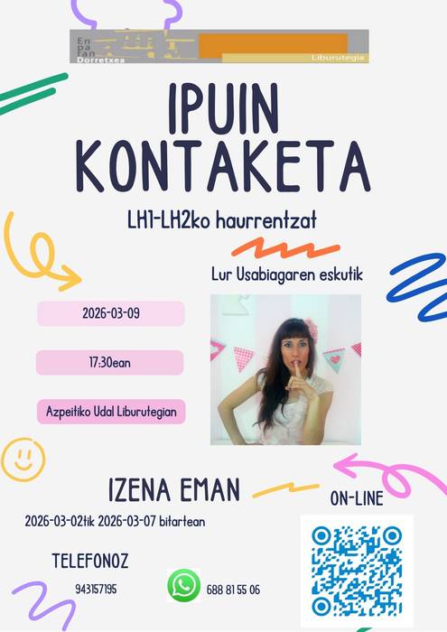 Ipuin kontaketa saioa