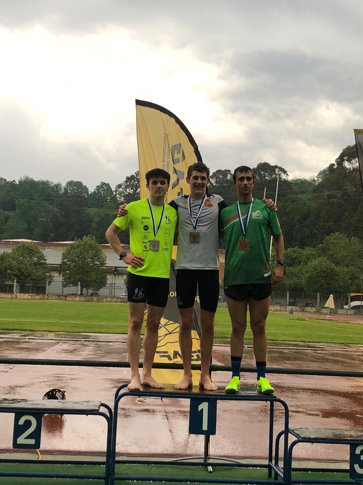 Martin Iriondo eta Xabat Elortza 20 urtez azpiko Espainiako Atletismo Txapelketan izango dira
