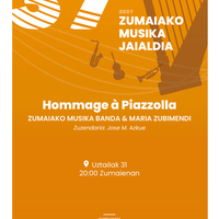 Zumaiako Musika Banda & Maria Zubimendi: Hommage à Piazzola