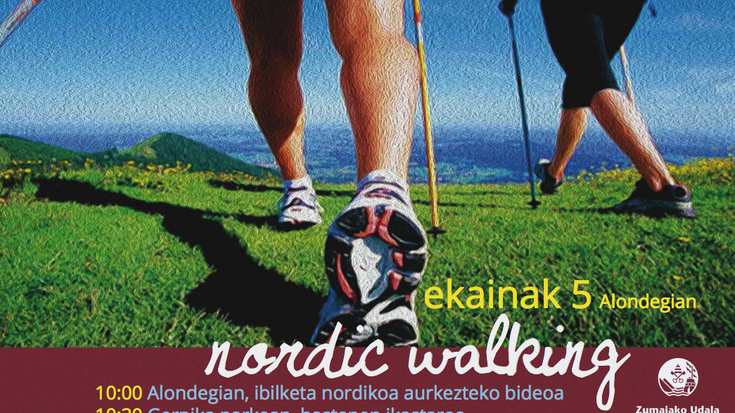 Nordic Walkingeko hastapen ikastaroa emango da igandean