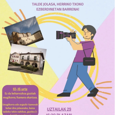 Gaztetxoen argazki rallya