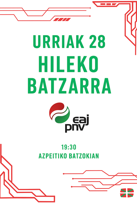 EAJ hileko batzarra