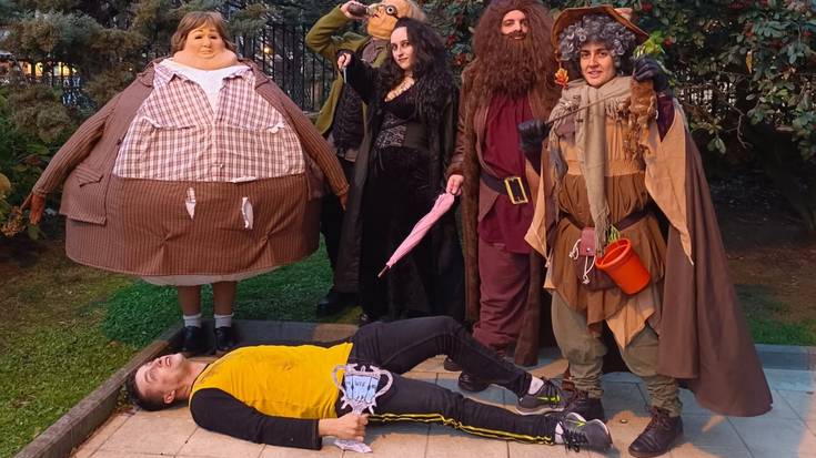 Mozorroak, eskulturak balira bezala