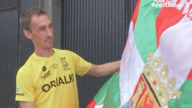 Gorka Aranberri, Orio taldeko patroia: ''Kontxakoa bezain berezia da Zarauzko Ikurriña''