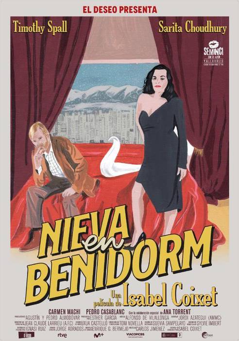 'Nieva en Benidorm' filma