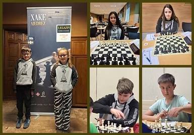 Legazpiko haurren xake topaketa irabazi du Luken Pascualek