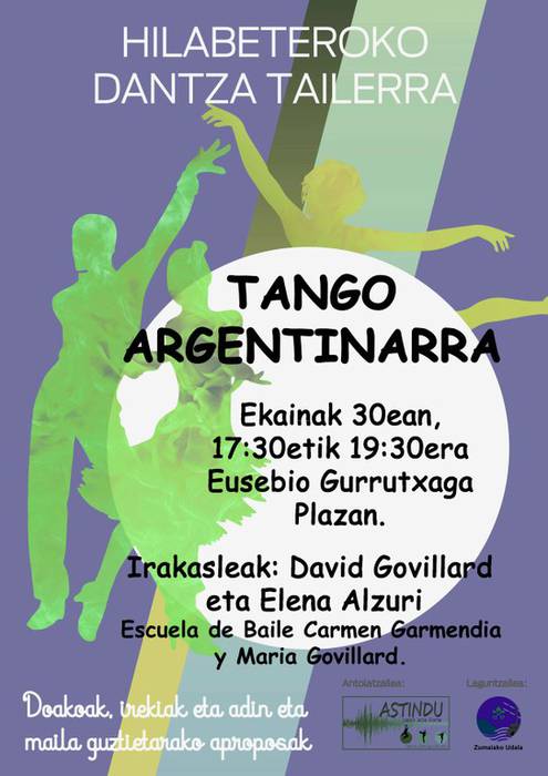 Tango angentinar ikastaroa