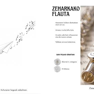 Emanaldia: Zeharkako flauta