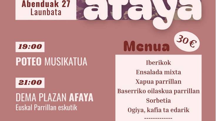 Jaiak: Inozenteen Eguneko afaria, Aian