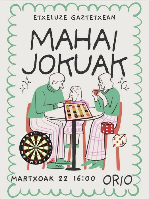Mahai jokoekin arratsalde pasa, Etxeluze gaztetxean