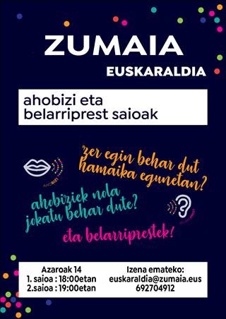 Euskaraldia prestatzeko bi formazio saio egingo dira asteazkenean