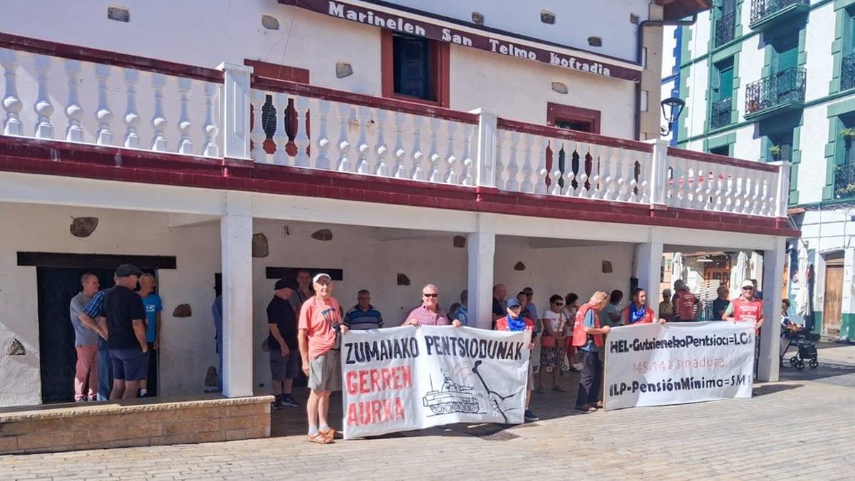 Udako etenaren ostean, pentsio duinen aldarria kalean da berriro