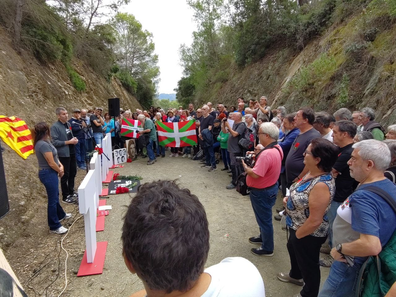 Txikiren memoria oroitu dute Cerdanyolan ere
