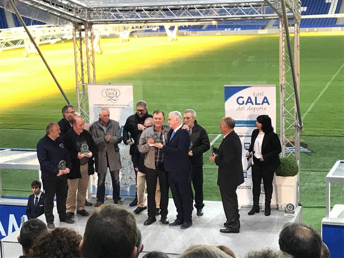 ZKEren 75. urteurrena aitortu du Gipuzkoako Kirol Kazetarien Elkarteak