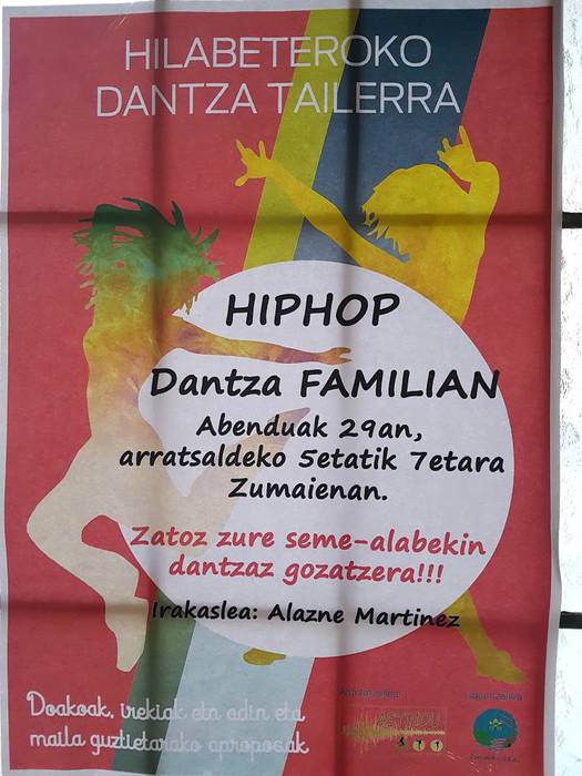 Hip hop dantza familian