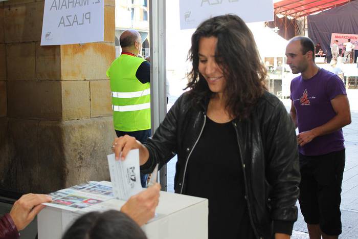 15:00etarako, ehuneko 23,94ko parte hartzea izan da Urola Kostan