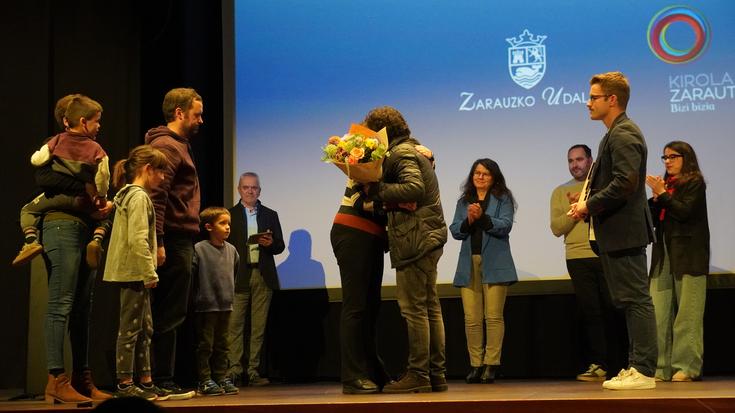 Udalaren omenaldi beroa jaso dute 2025eko kirolari hoberenek