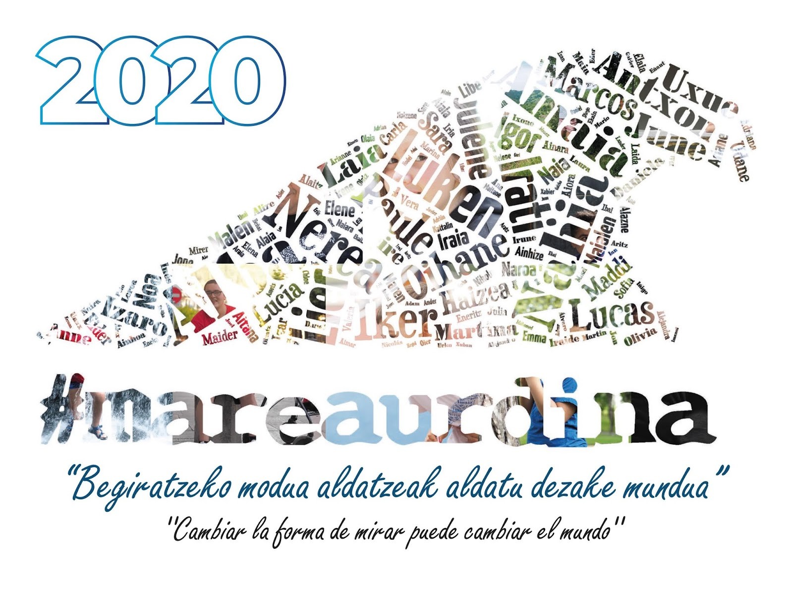 Marea Urdinaren 2020ko egutegia