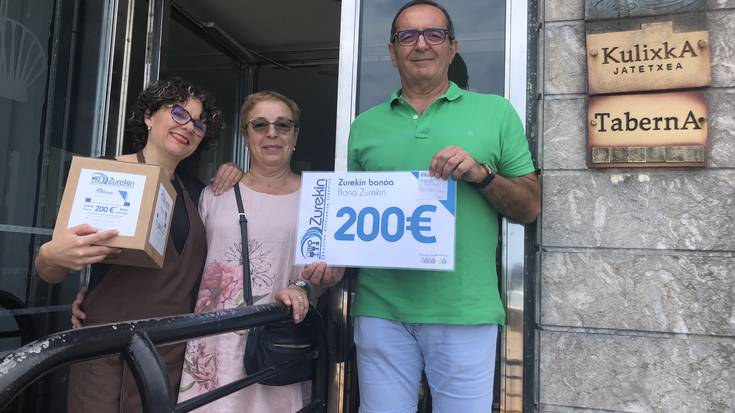 Agustin Benitez irabazle Zurekin elkartearen uztaileko zozketan