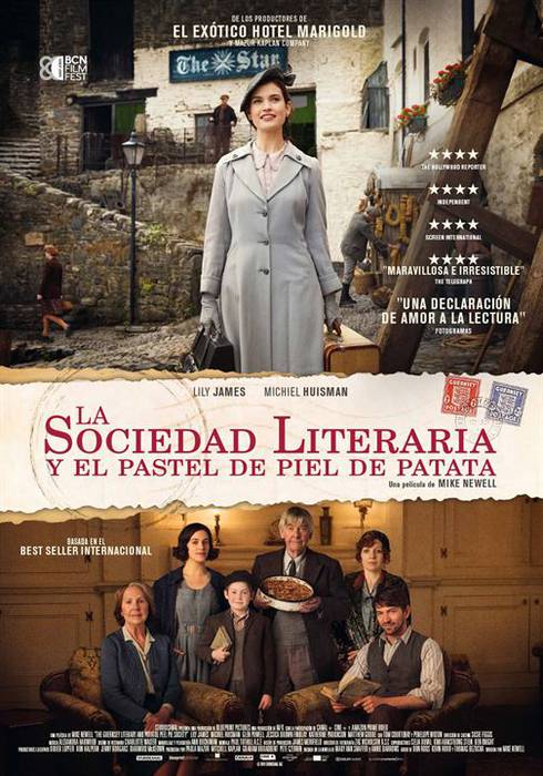 'La Sociedad Literaria Y El Pastel De Piel De Patata' filma