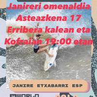 Janire Gonzalez-Etxabarriri harrera