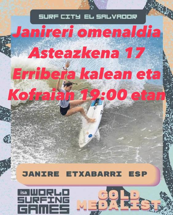 Janire Gonzalez-Etxabarriri harrera