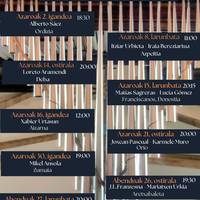 Kontzertua: 36. Gipuzkoako Organoak zikloa