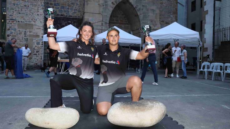 Uliako eta Igeldoko harrien jasoaldien marka berriak ezarri dituzte Zumetak eta Lopetegik