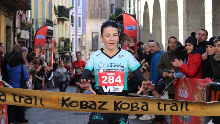 Iñigo Uribeetxebarria eta Sara Peña nagusi, Kobaz Koba Traileko proba luzean