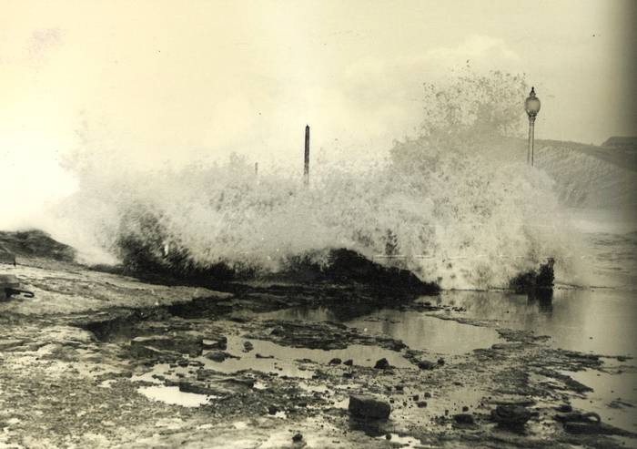 Itsasoa haserretzen denean