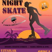 Zarautz Night Skate irristaketa saio egingo dute larunbatean