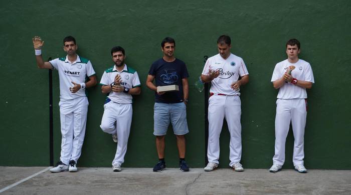 Bidezabal-Gurutzealde eta Escudero-Urruzola bikoteak Zaporra memorialaren finalerdietara