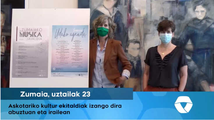 [BIDEOA] Musika jaialdia eta kultur-eskaintza zabala, abuztuan eta irailean