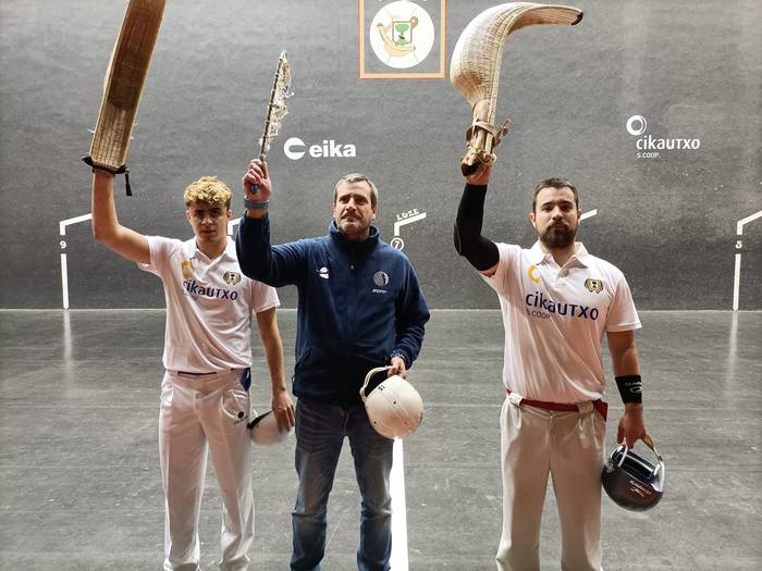 Berriatuako final laurdenetatik kanpo geratu da Gonzalo Agirre