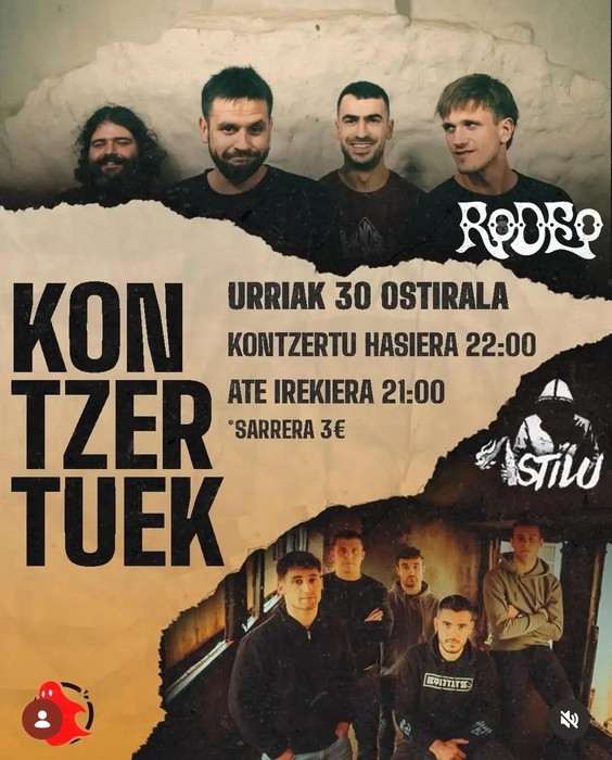 Kontzertuak: Rodeo eta Istilu
