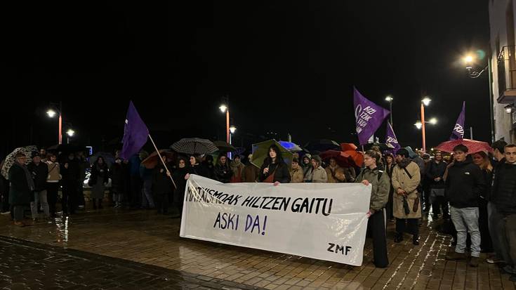 Barakaldoko hilketa matxista gaitzetsi dute Zumaian