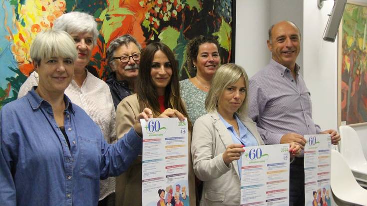 Egitarau oparoa prestatu dute 60+ Adinekoen Asterako