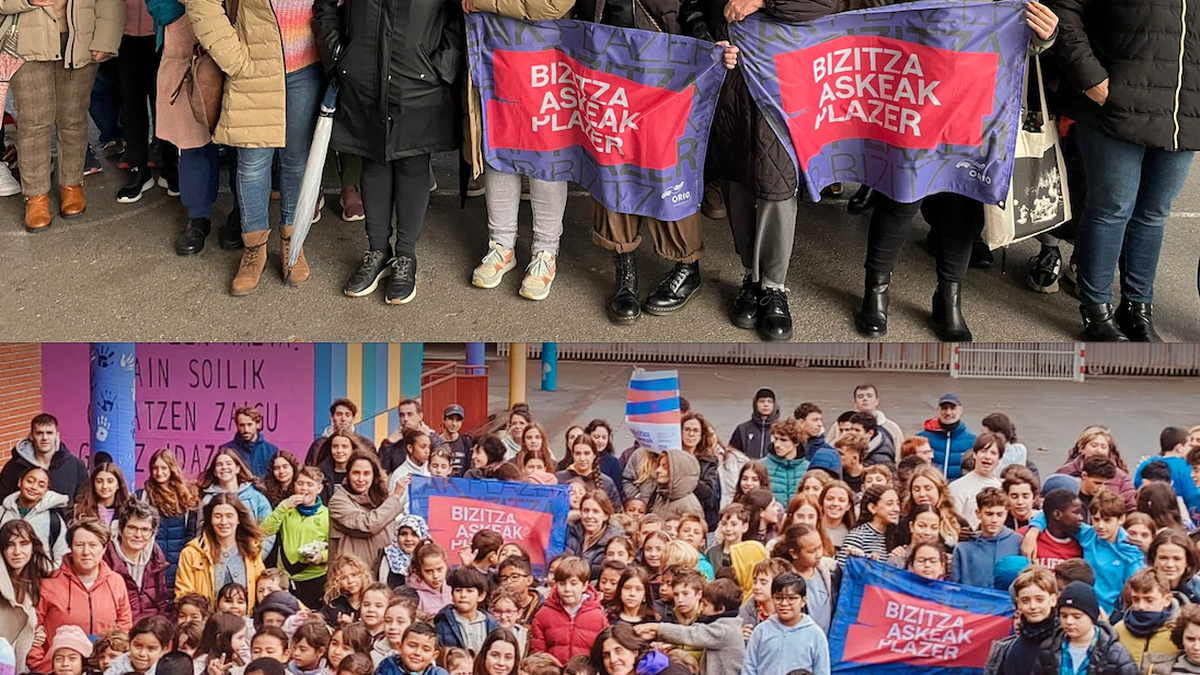 Orioko ikastetxeetan ere indarkeria matxista gaitzetsi dute