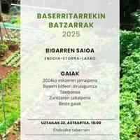 Baserritarrekin batzarra
