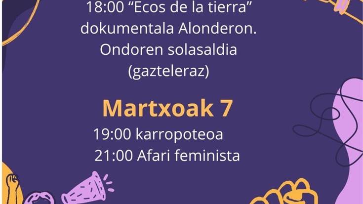 'Ecos de la tierra' dokumentala