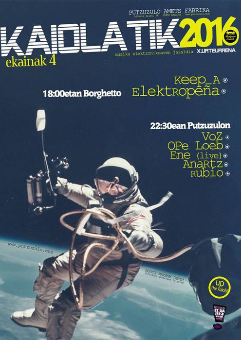 Musika elektronikoaren jaialdia, larunbatean