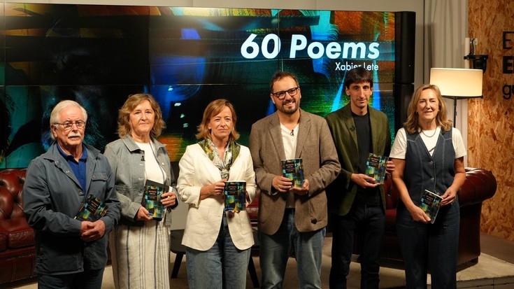 Alex Gurrutxagak parte hartu duen 'Xabier Lete. 60 Poems' liburua aurkeztu dute
