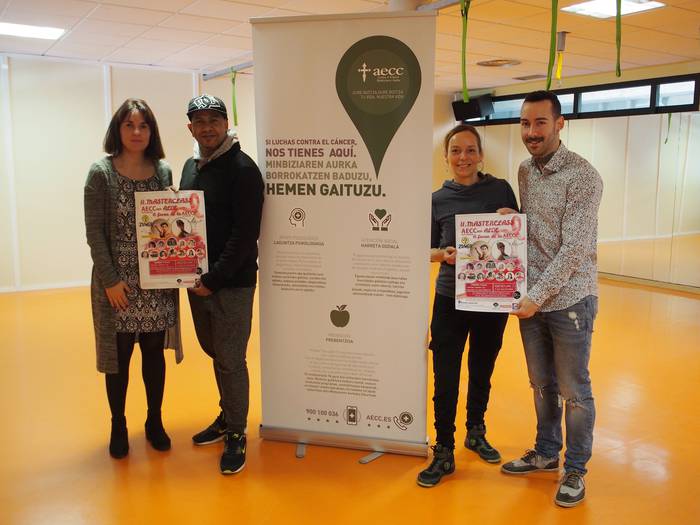 Minbizia duten gaixoei laguntzeko Zumba saioa egingo da igandean