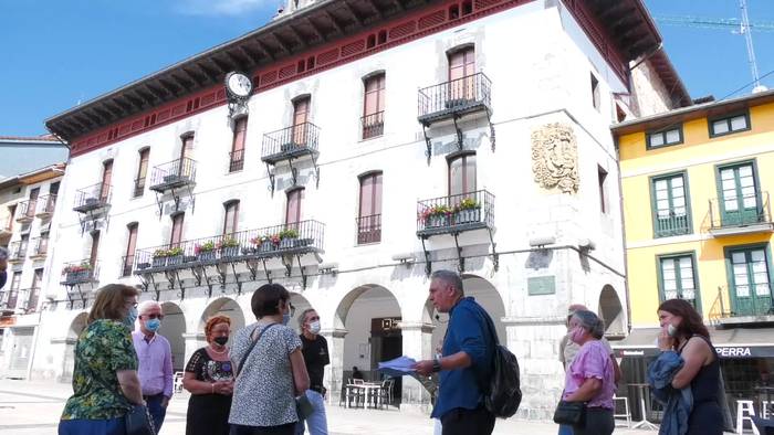 'Iñigoren garaia, Azpeitia XVI. mendean' izenburupean, bisita gidatua egin dute Azpeitian