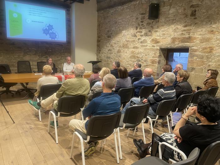 UEMAren bilakaeraren eta egitekoen berri eman du Miren Segurolak