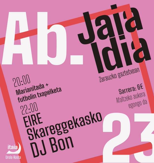 Urola Kostako Itaiaren jaialdia