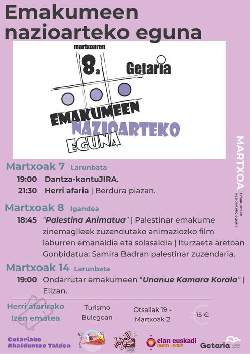 Martxoaren 8a Getarian