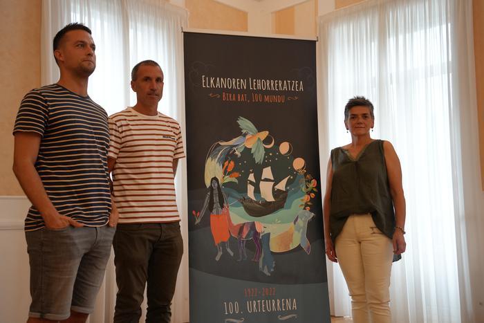 Munduaren aniztasuna irudikatuko dute Elkanoren Lehorreratzean